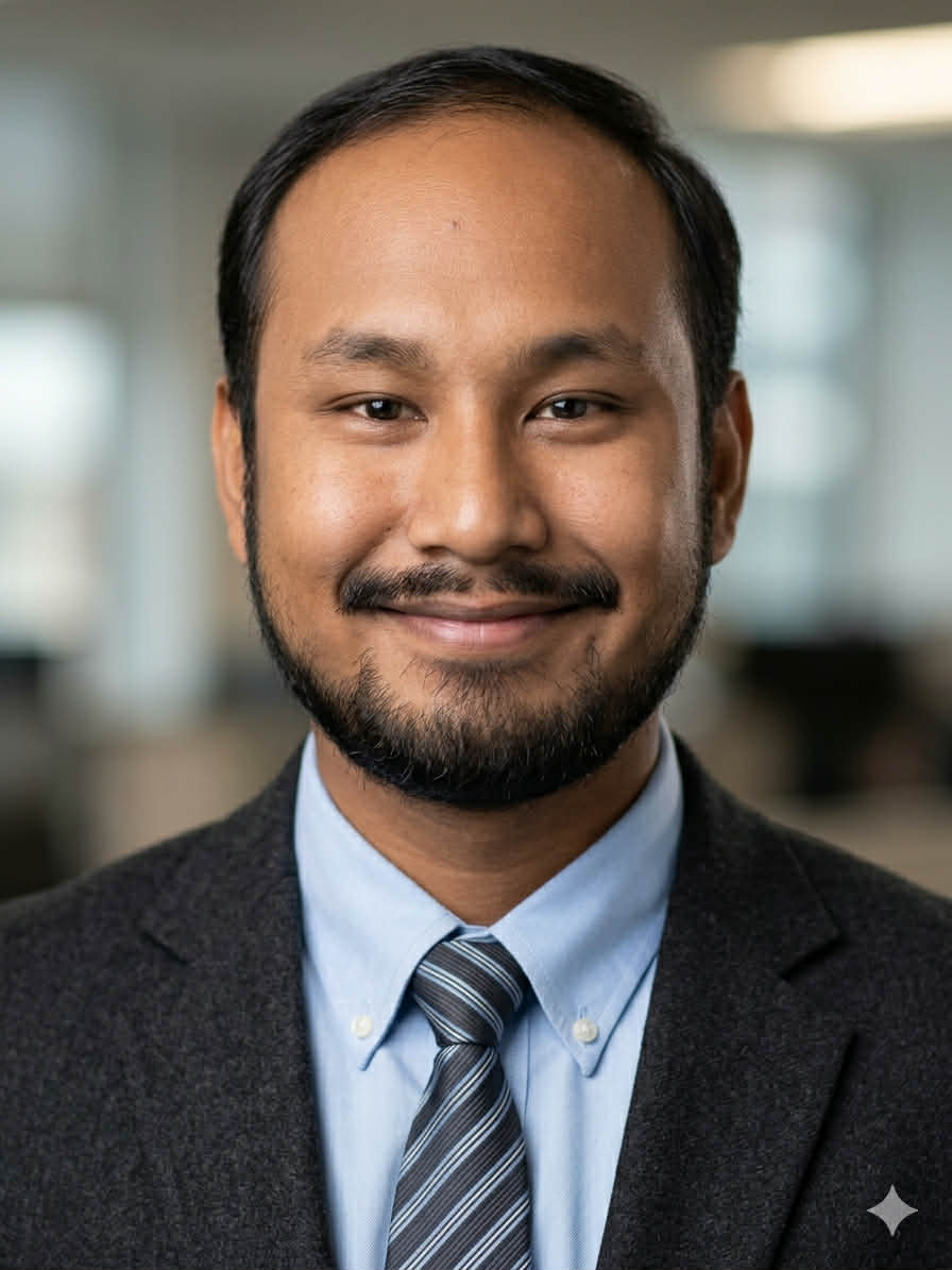 Portrait of Krishna Kumar Shrestha